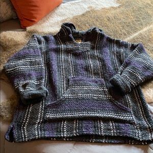 Baja Joe Mexican Blanket Hoodie